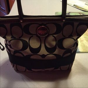 Coach Purse, Wallet, and Wrislet